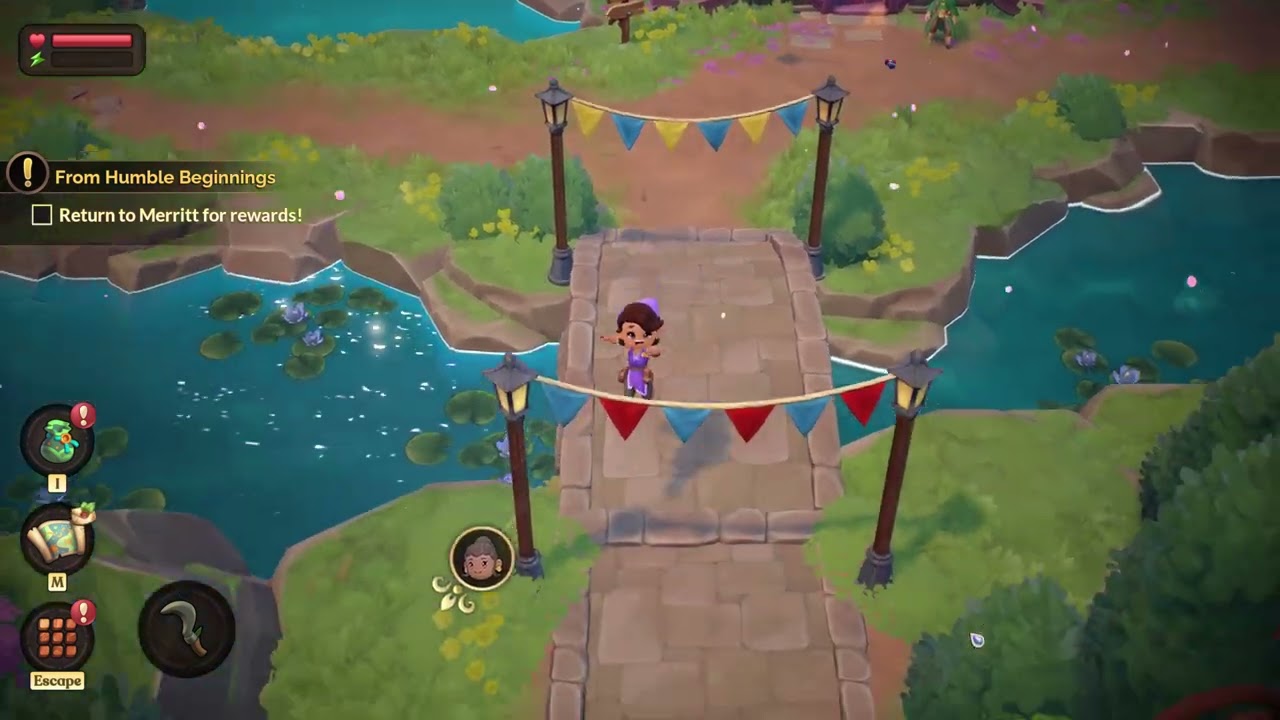 Fae Farm Return to Merritt | How to Place Marker and Find People