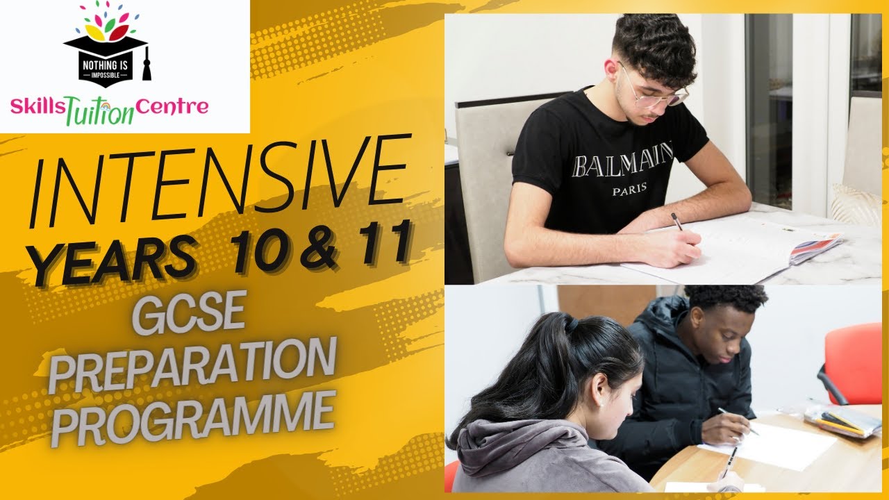Intensive Years 10 & 11 GCSE Preparation Programme