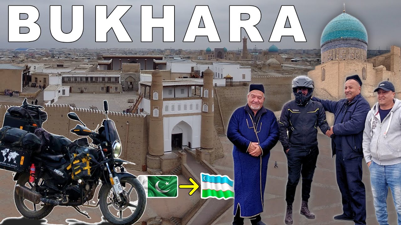 Welcoming Uzbek People in Old City of Bukhara 🇺🇿 | Pakistan to Central Asia - Ep 26