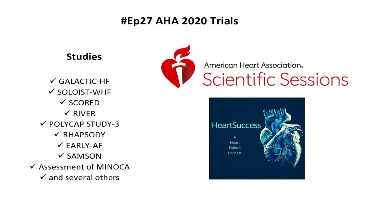 #27 AHA 2020 Trials
