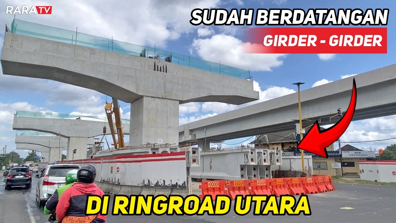 TAK KALAH CEPAT‼️Progres TOL JOGJA – SOLO Melayang di Atas Ringroad Utara