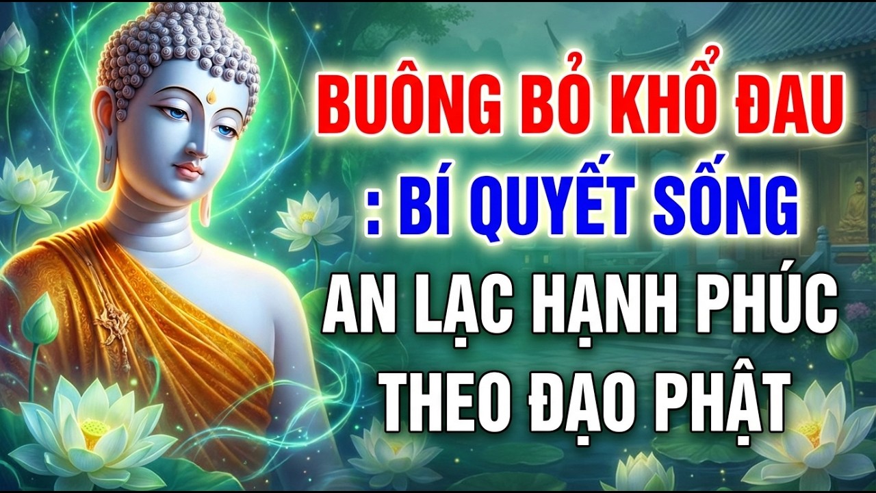 Buông Bỏ Khổ Đau: Bí Quyết Sống An Nhiên & Hạnh Phúc Theo Phật Giáo