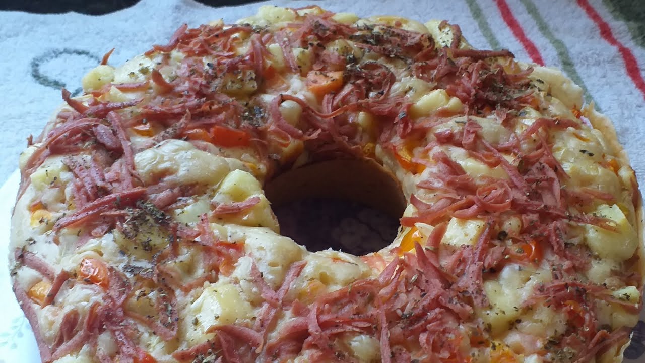 🏡 COMO FAZER UM BOLO SALGADO DE MORTADELA...