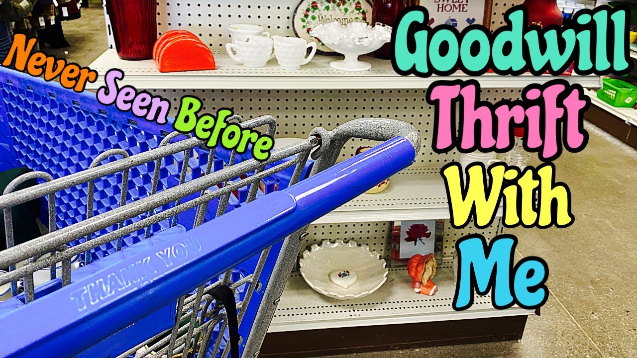 Goodwill Thrift With Me | I Should Have Grabbed The Other One!