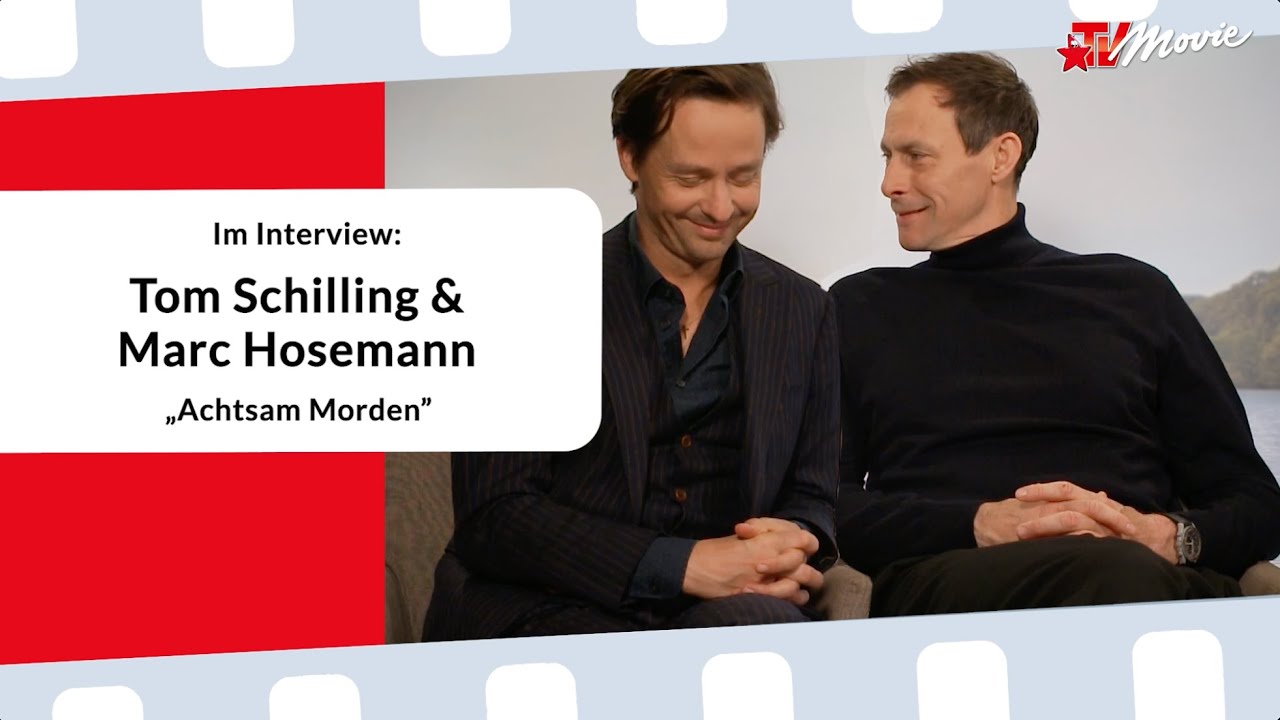 &bdquo;Achtsam Morden&ldquo; als neues &bdquo;Dexter&ldquo;? Tom Schilling & Marc Hosemann im Interview