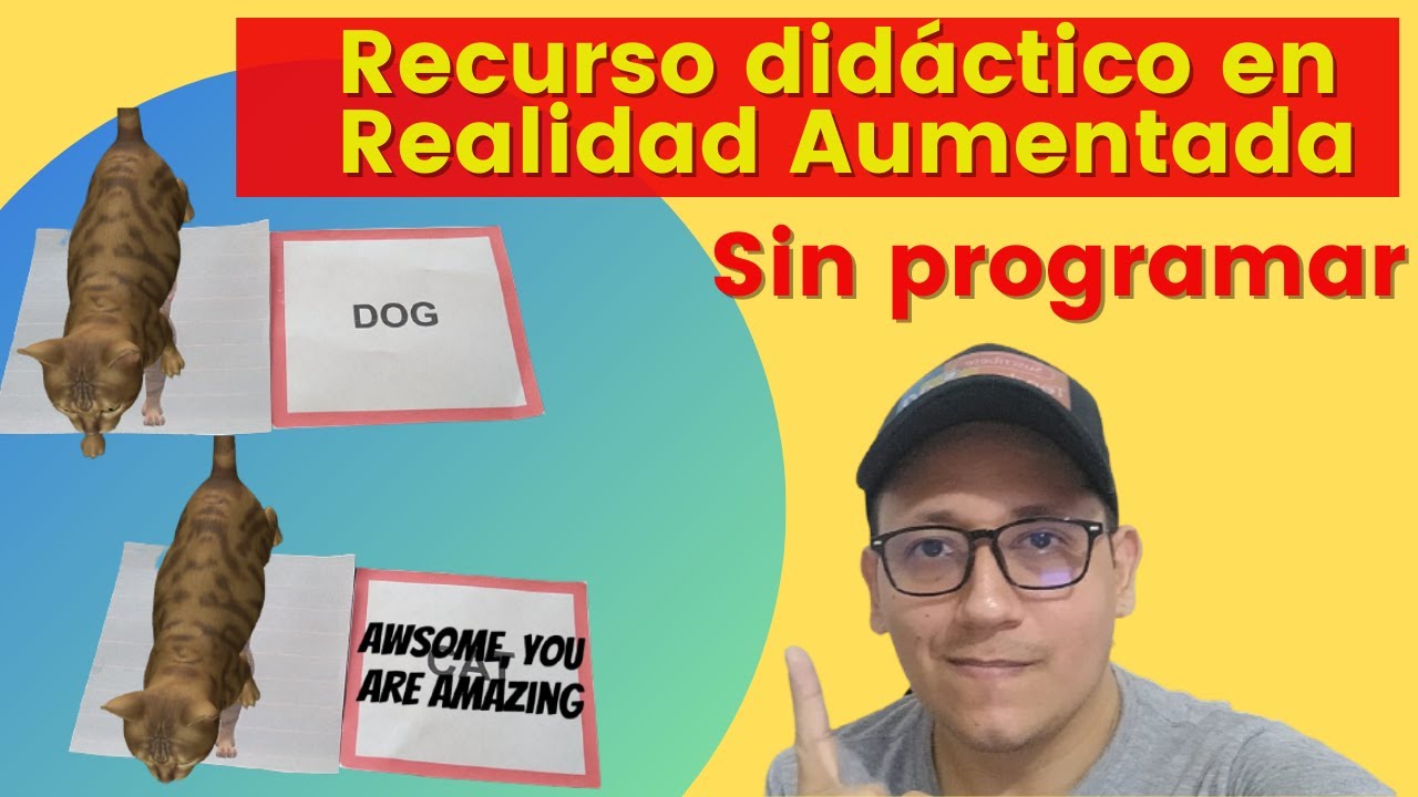 Crea un recurso didáctico de aprendizaje en Realidad Aumentada sin programar