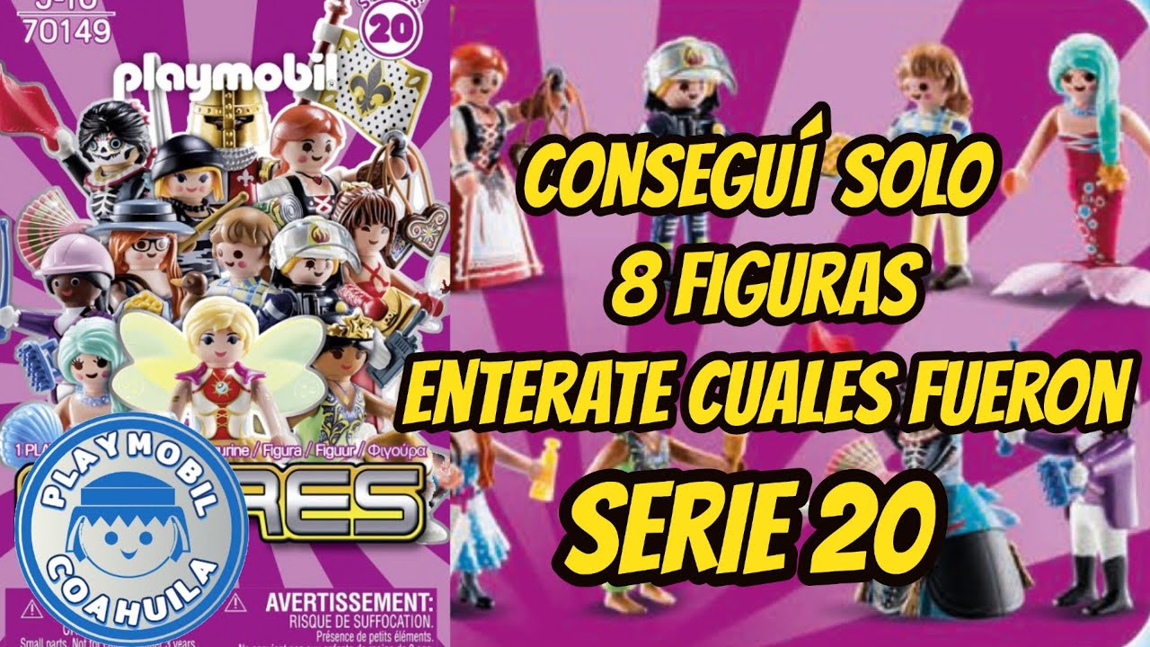 Sobre Sorpresa Serie 20 Chicas de Playmobil