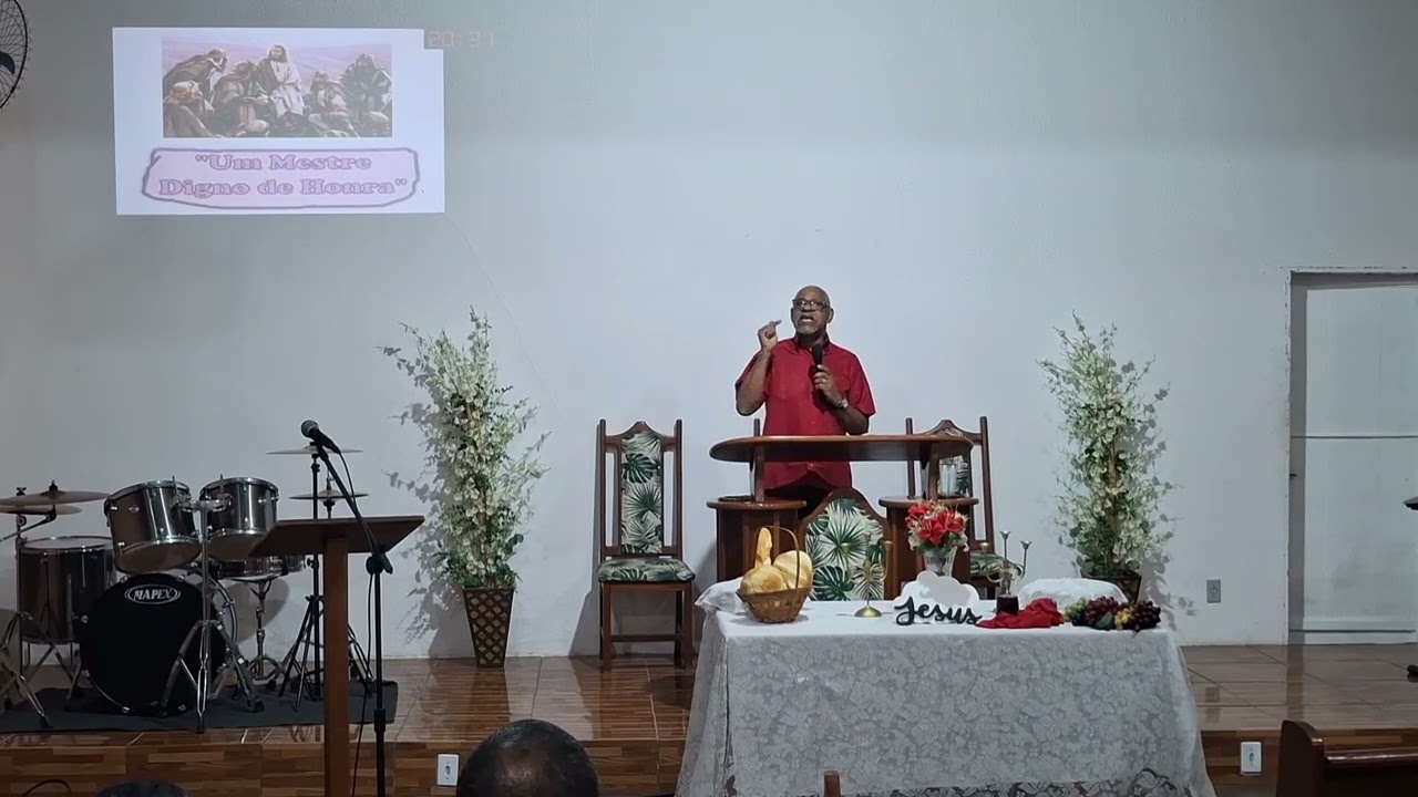 Um mestre digno de honra (Lucas 11:2-4): Mensagem por pr. Argeu Morais