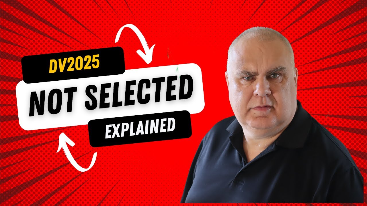 DV Lottery Greencard | You are Not selected - what does that mean?