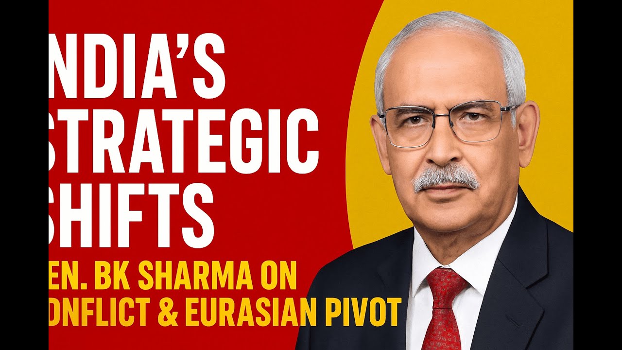 India&rsquo;s Strategic Shifts: Gen. BK Sharma on Conflict & Eurasian Pivot