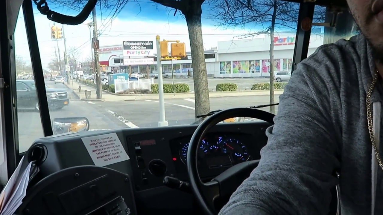 Day On The Job (Vlog#6) POV Blue Bird Drivers Seat
