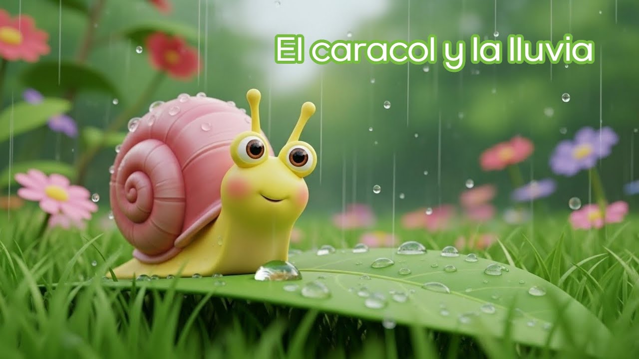 El caracol y la lluvia  | Canción infantil en español