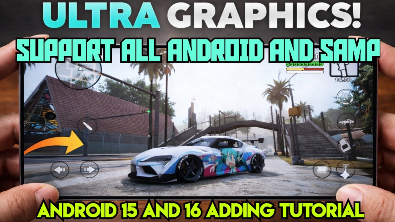 Finally! GTA San Andreas Android 15/16 Modpack With Full Tutorial | Ultra Graphics Samp Support 2026