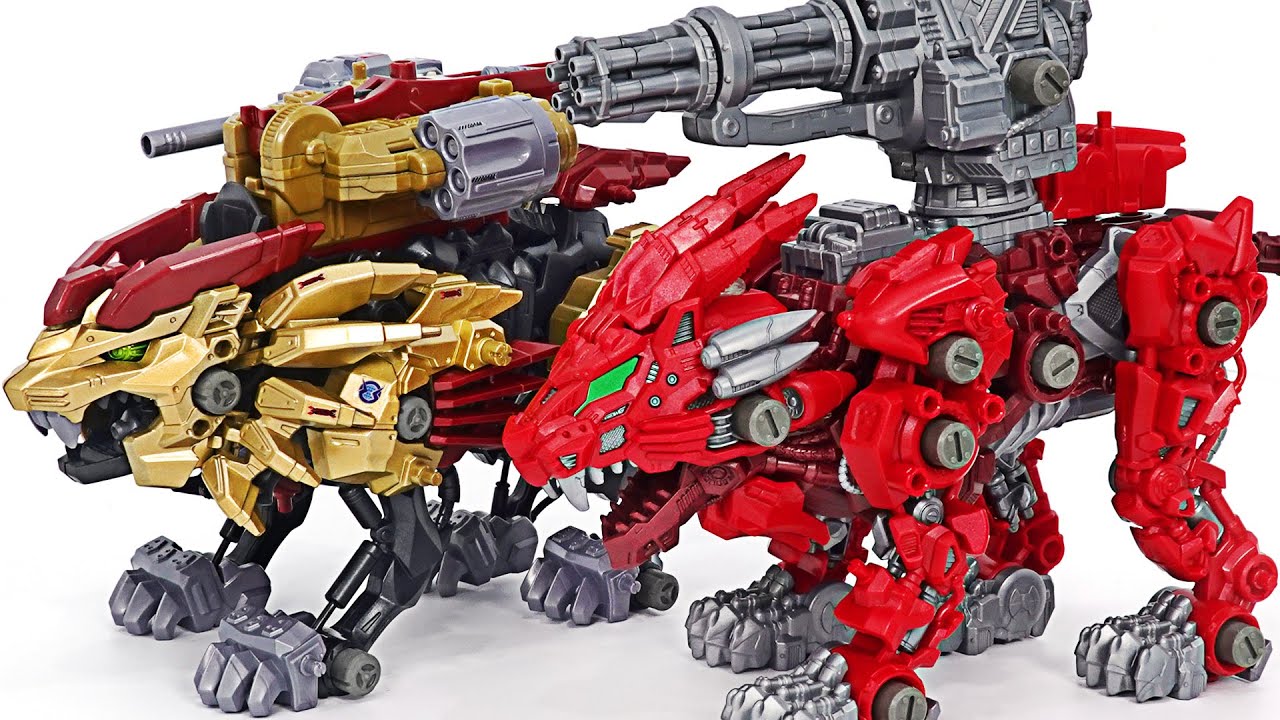 Zoids Wild ZW45 Burning Liger with Core Drive Weapon Impact Gatling! | DuDuPopTOY