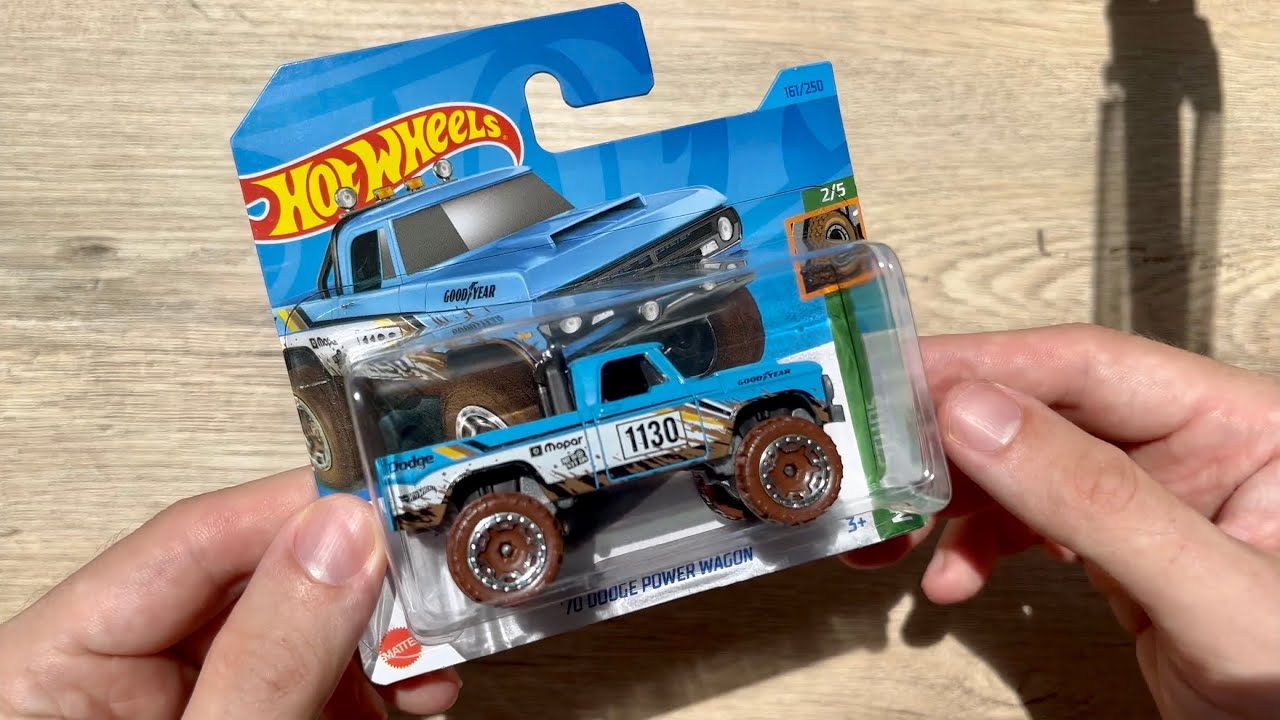 #61 2023 Hot Wheels Mud Studs '70 Dodge Power Wagon GHC39