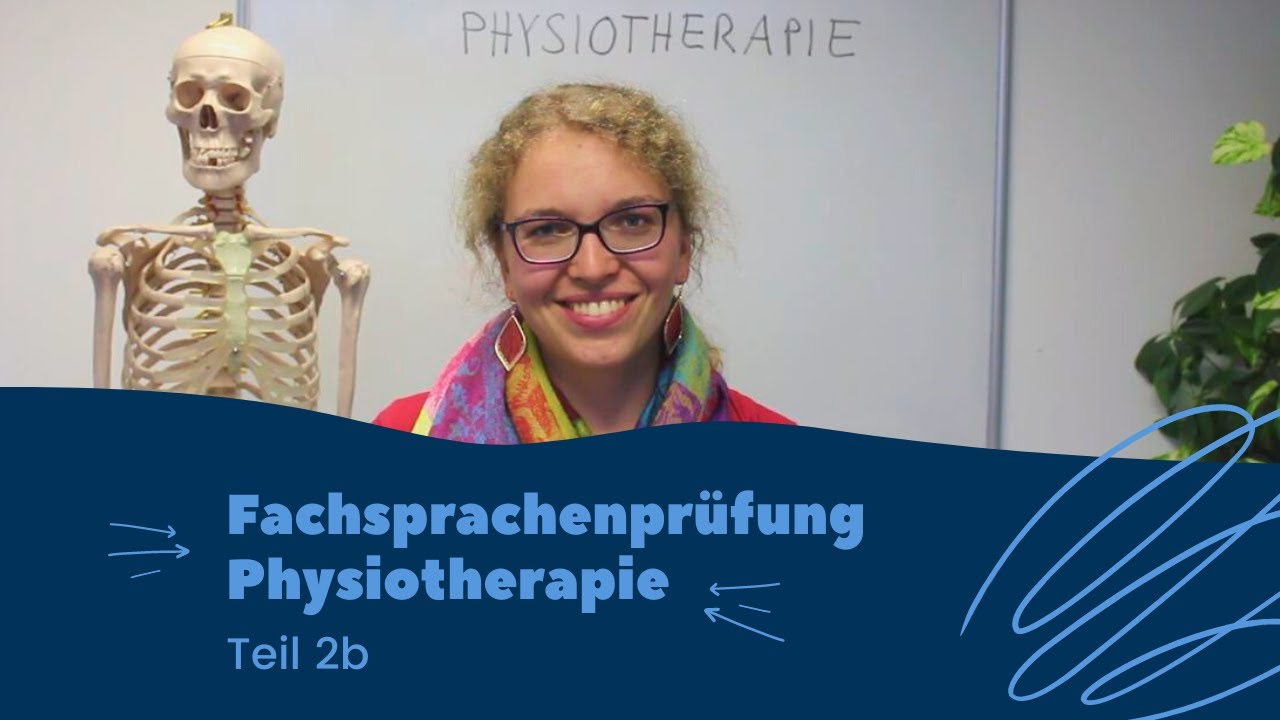 Fachsprachenprüfung (FSP) Physiotherapie: Beobachtung und Einschätzung