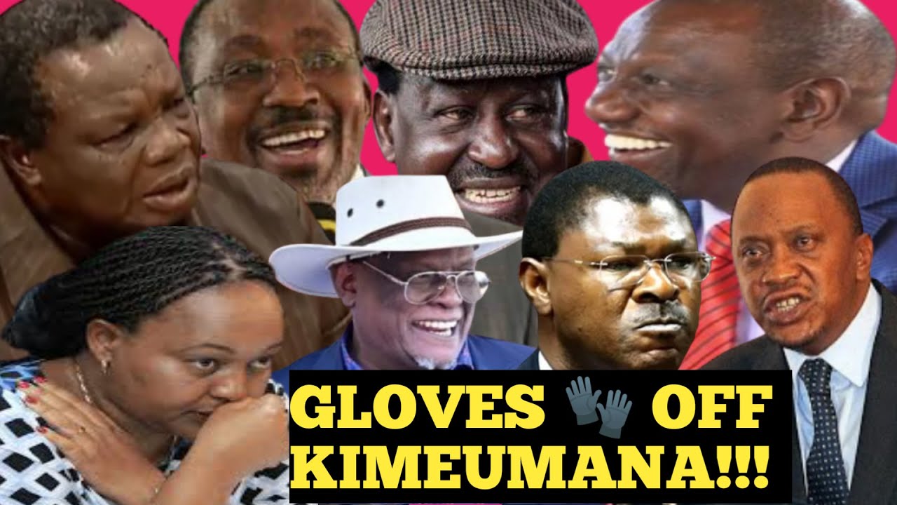 DRAMA ZA POLITICIANS: ATWOLI, WETANGULA, RUTO, NGANGA, RAILA, UHURU, LONYANGAPUO