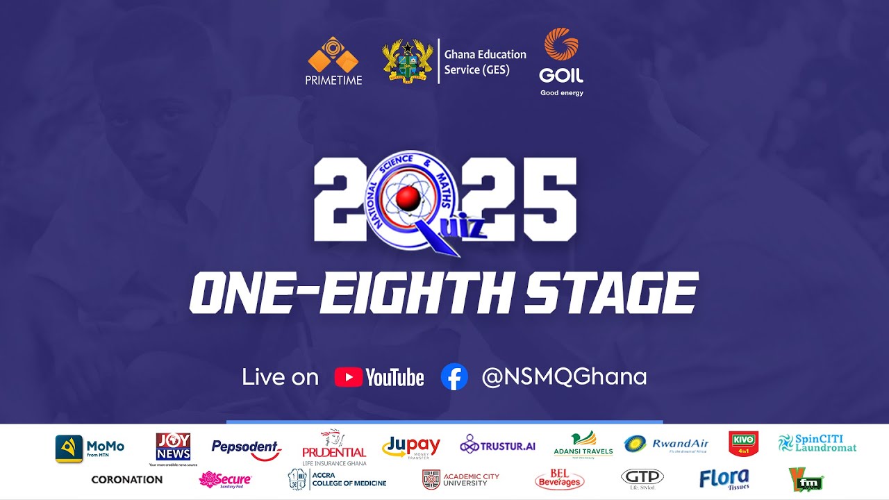 #NSMQ2025 ONE-EIGHTH STAGE | ACHIMOTA SCHOOL VS KROBO GIRLS PRESBY SHS VS SIMMS SHS