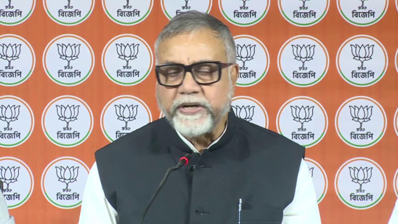 LIVE: Press Conference by Tapas Roy Ex- MLA, Sajal Ghosh at 6 Murlidhar Sen Lane BJP Party Office.