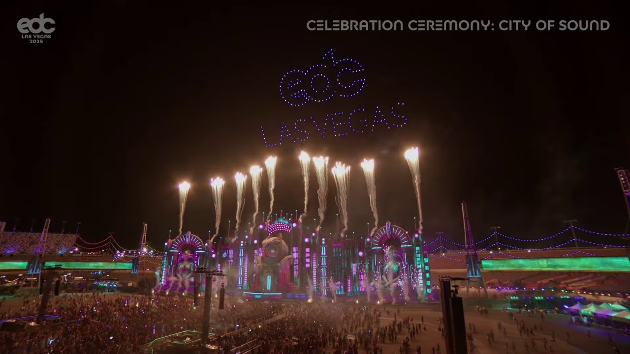 EDC Las Vegas 2025 - kineticFIELD Celebration Ceremony: City of Sound