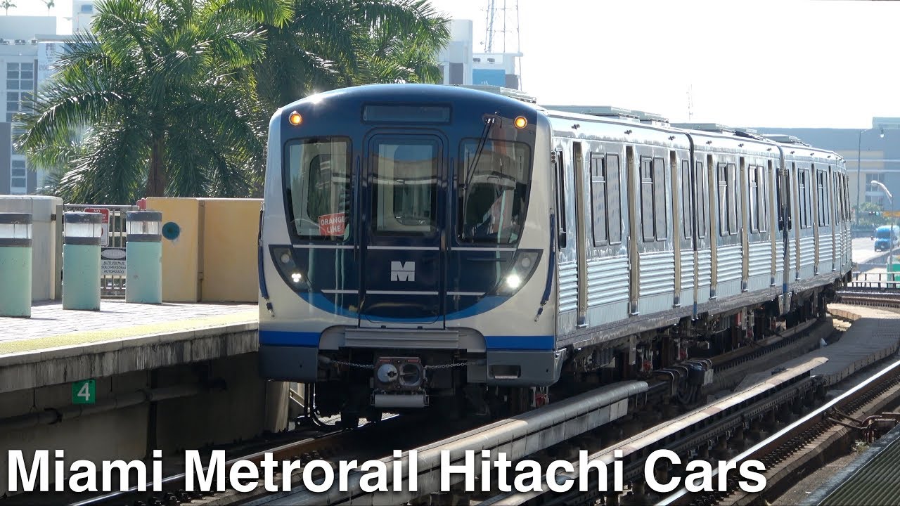 ⁴ᴷ Miami-Dade County Metrorail: 2016-2020 Hitachi Railcar Action