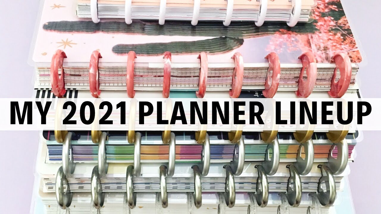 MY 2021 PLANNER LINEUP | 8 Happy Planners!!!