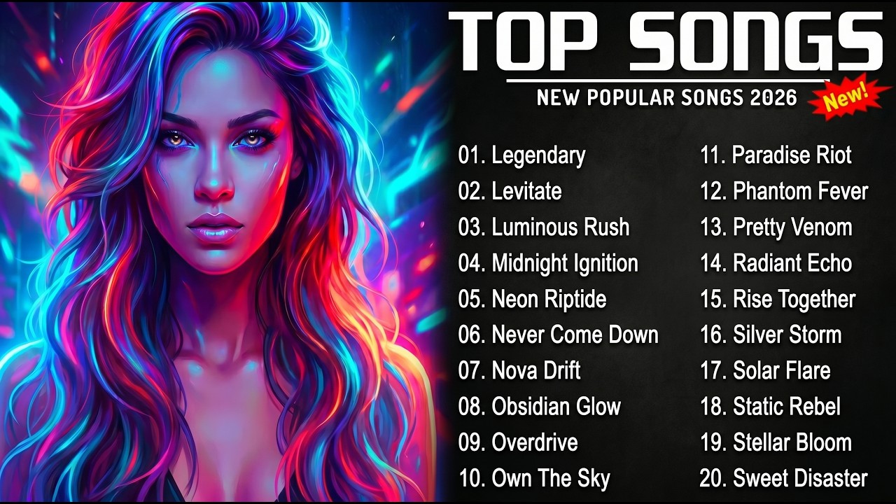 Best High Energy Pop & Synthwave Mix New Popular Songs 2026