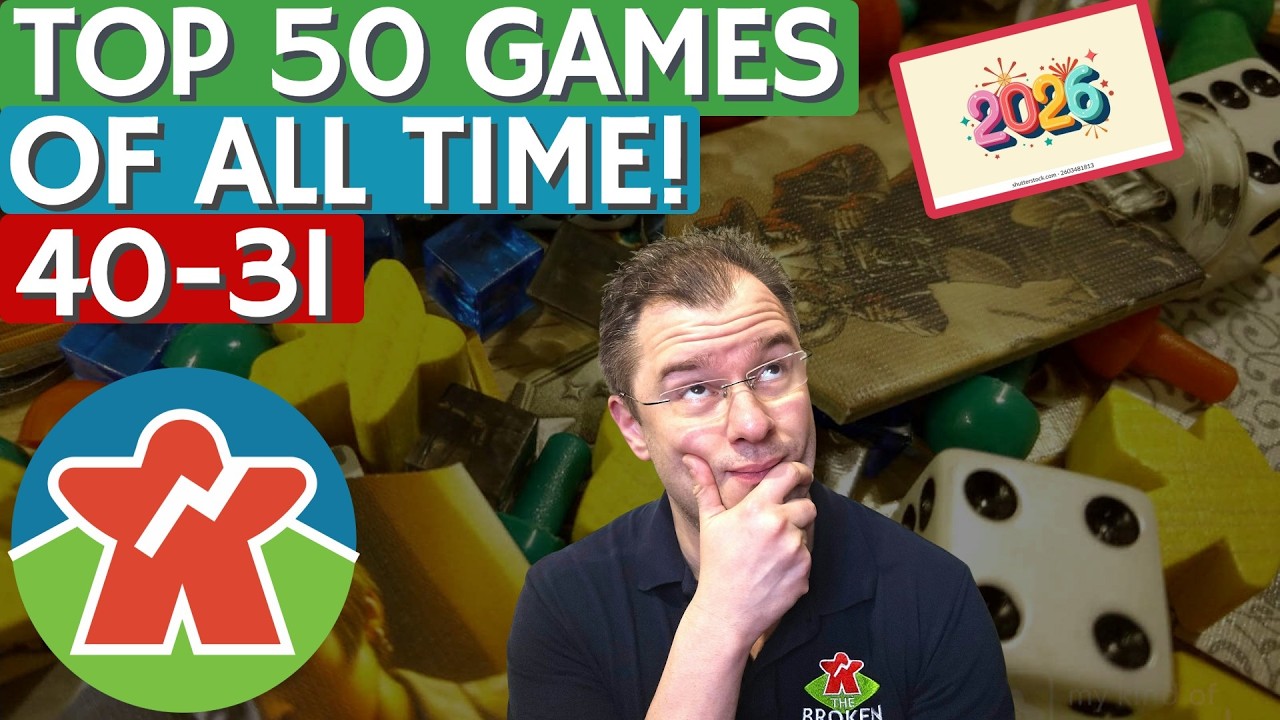 Top 50 Board Games (2026) - 40-31
