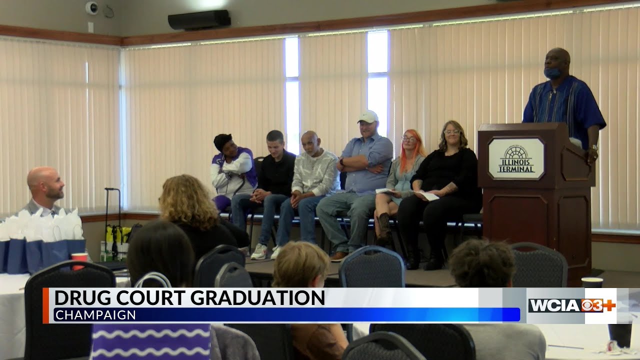Champaign Co. Drug Court graduates ready to take next step back into normal life