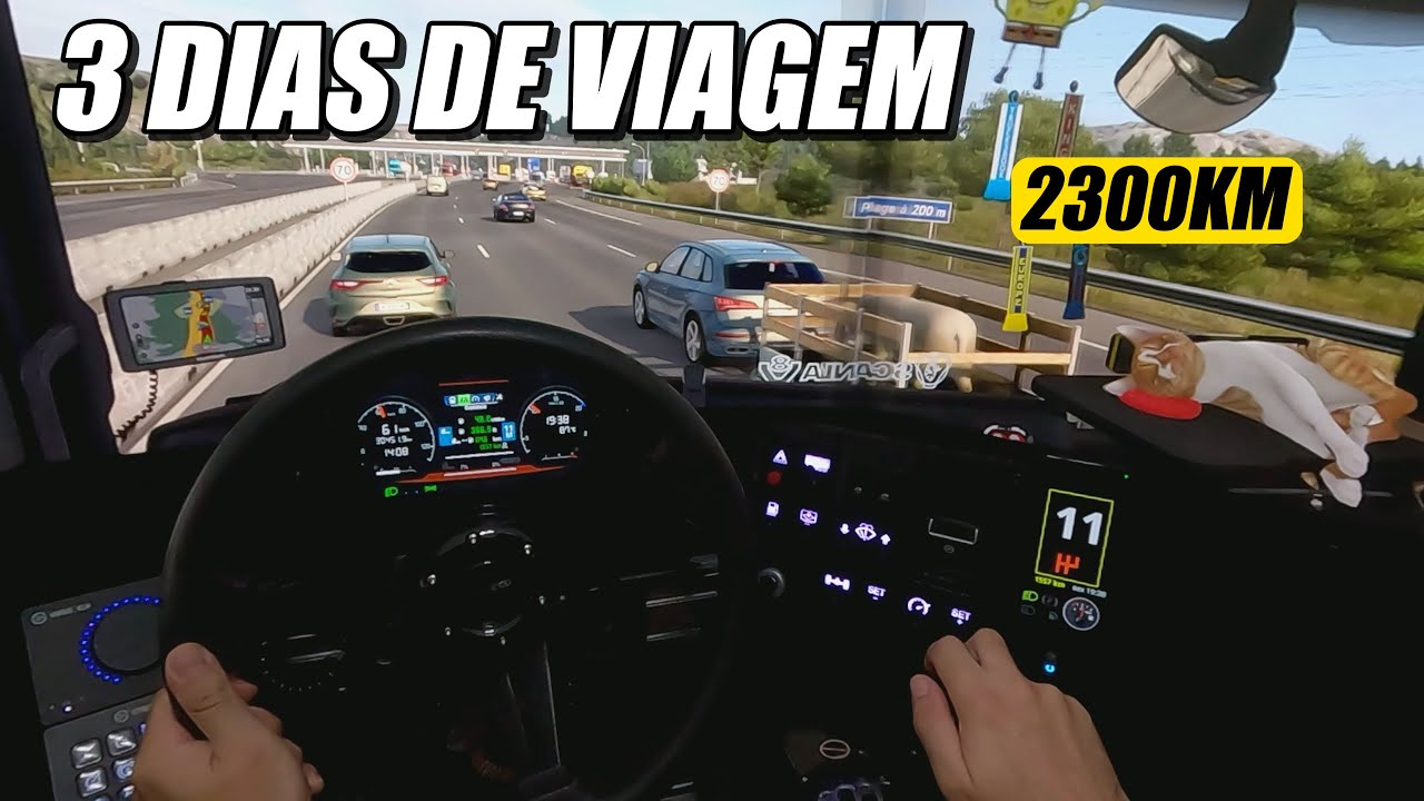 EURO TRUCK SIMULATOR 2 - SIMULAÇÃO EXTREMA NO COCKPIT  | VIAGEM REALISTA ONBOARD NO ETS2
