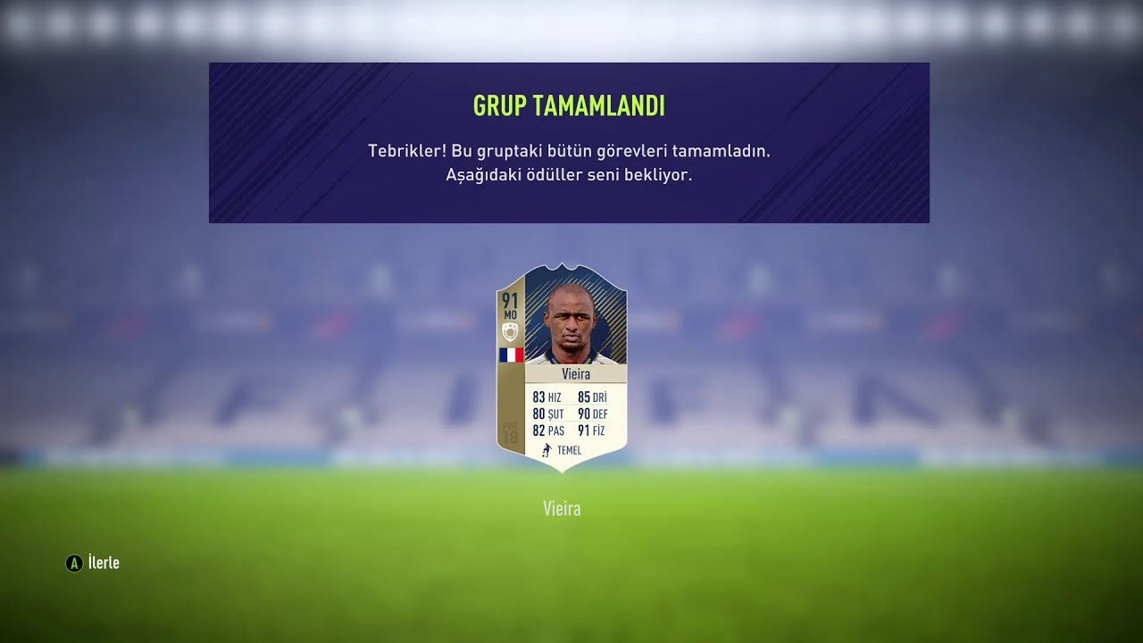 Fifa 18 Prime Icon Patrick Viera