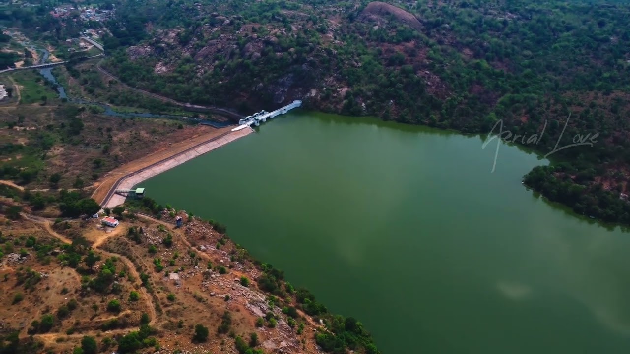 Manchanabele Dam | Drone view | 4k video | smooth Cinematic shot | Transition