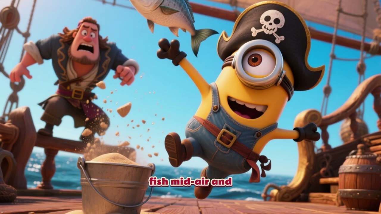 The Captain of the Dry-Land: A Minion Pirate’s Soggy Nightmare