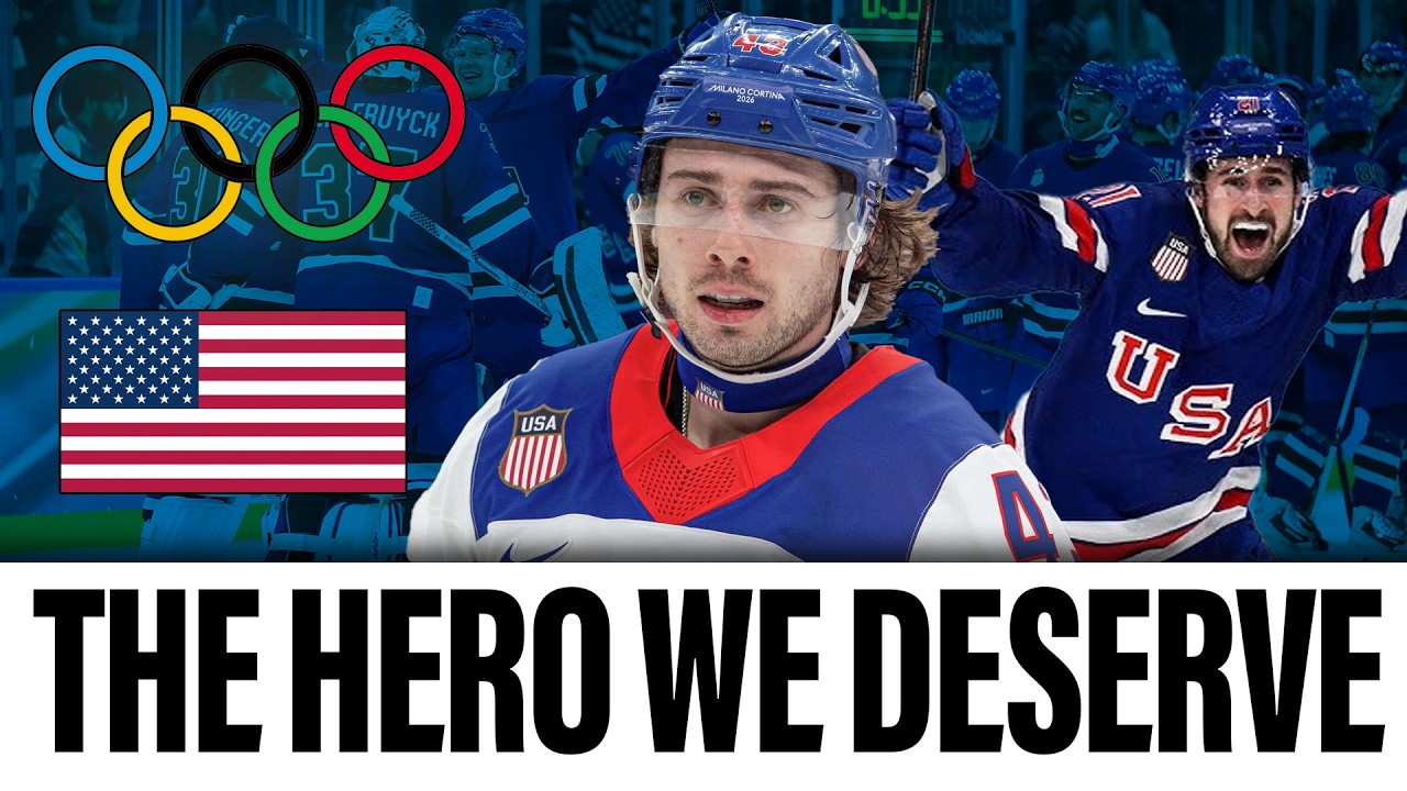Quinn Hughes is an AMERICAN HERO in Overtime against Sweden | United States MOVES ON | Bleav in USA