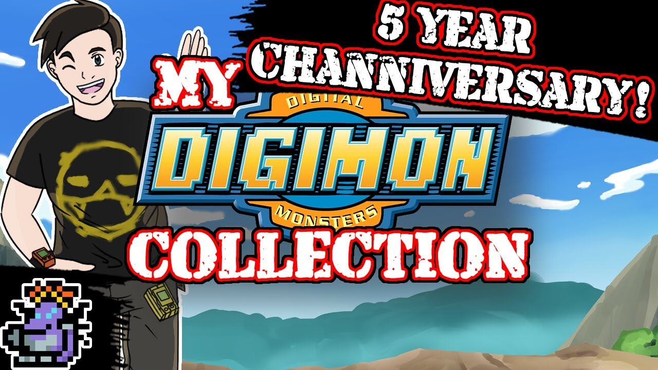 MY DIGIMON COLLECTION - 5 Year Channiversary Video! #Digimon