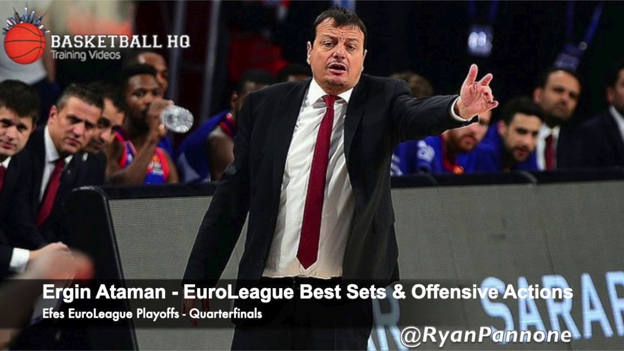 Ergin Ataman Best Sets & Plays Efes 2019 Euroleague Quarterfinals
