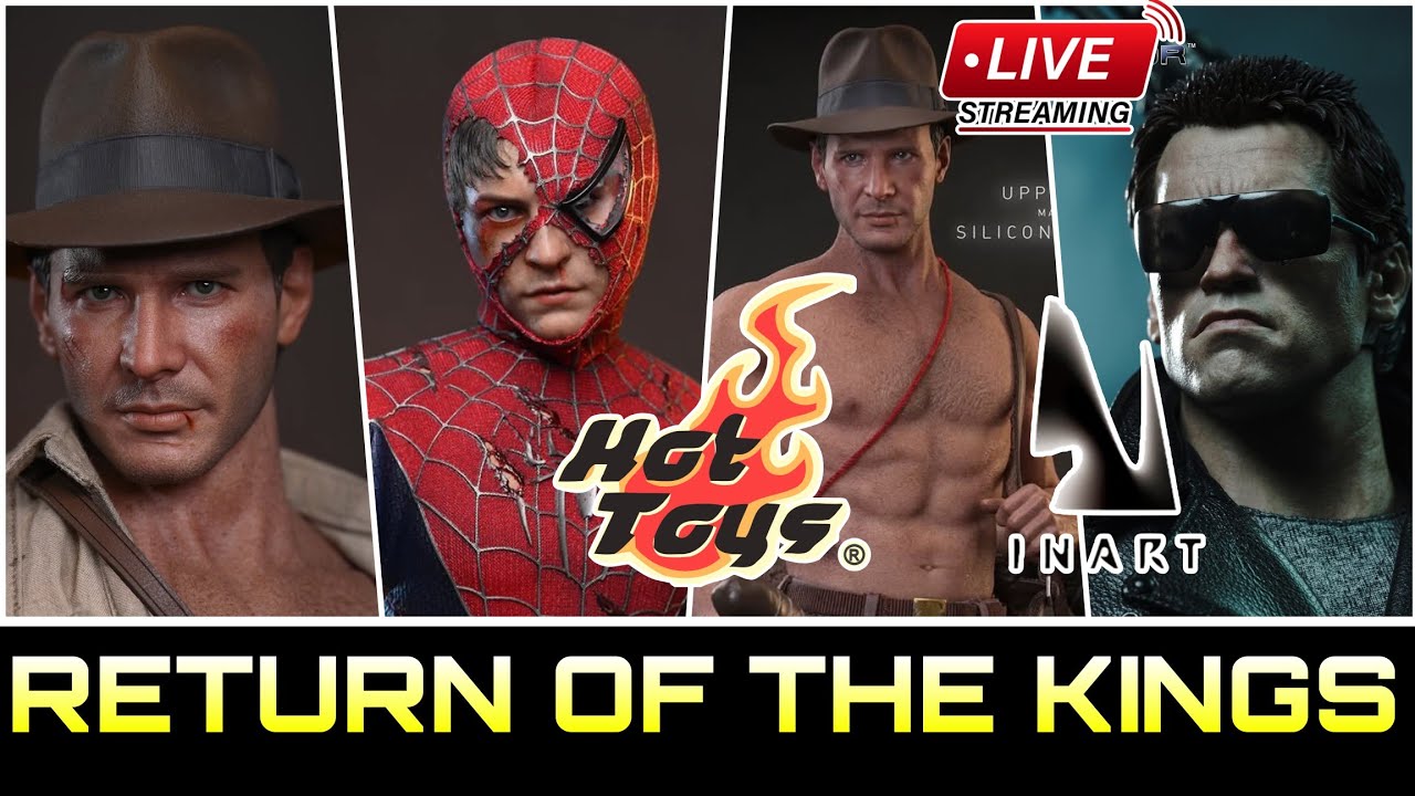 Hot Toys & INART | Indiana Jones & Spider-Man Battle Damaged | TERMINATOR | 1/6 Scale Figure Preview