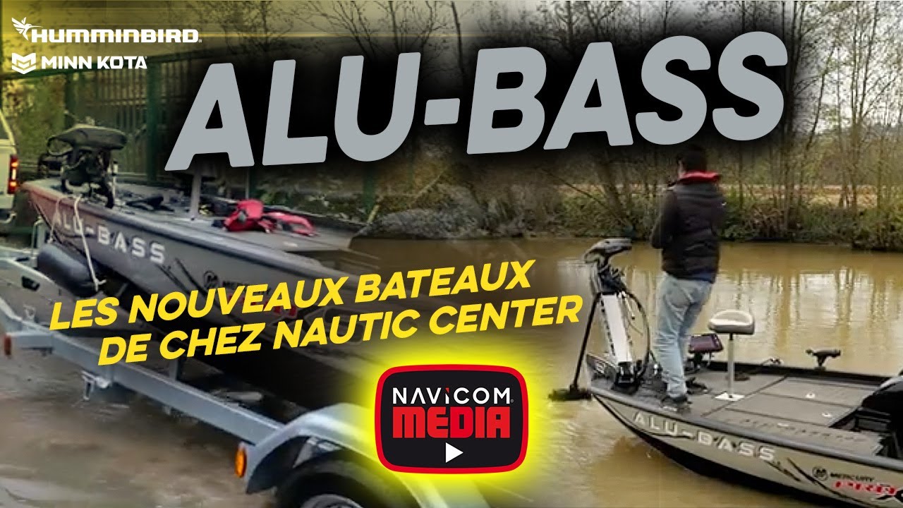 On a testé l'Alu-Bass de chez Nautic Center équipé Humminbird et Minn Kota.