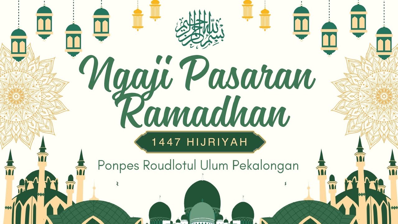 LIVE❗NGAJI PASARAN (kitab ta'lim muta'alim)