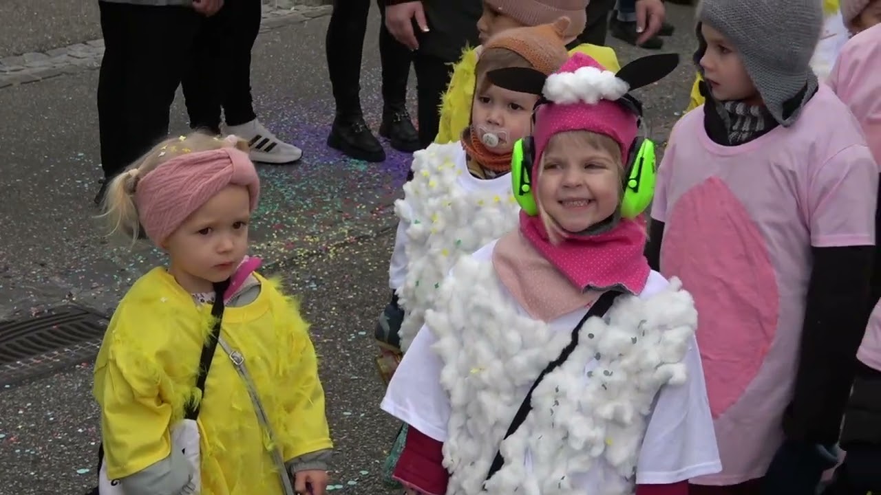 Oberwiler Fasnacht 2025  Schulkinderumzug