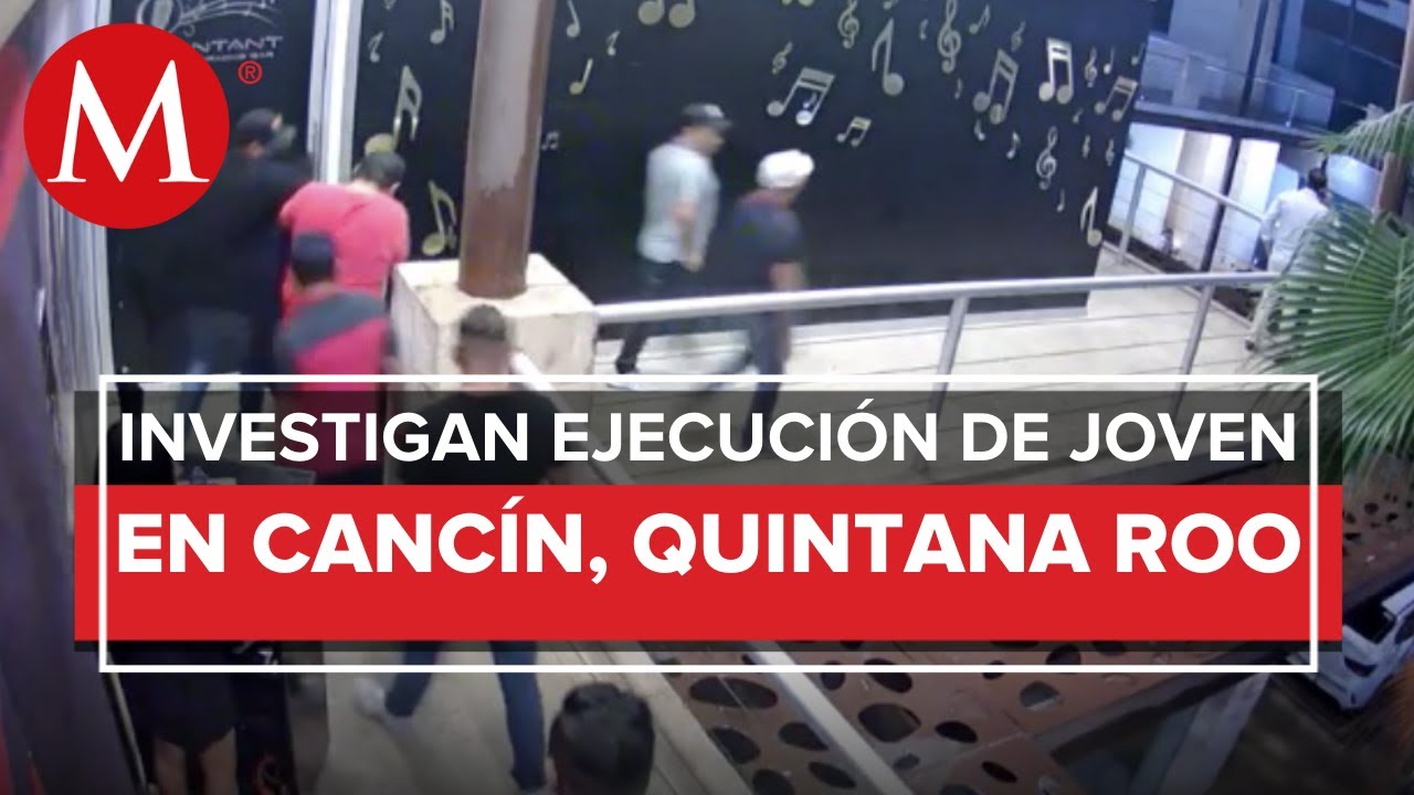 En Cancún, Quintana Roo sacan de la fuerza a un joven que se encontraba en un bar