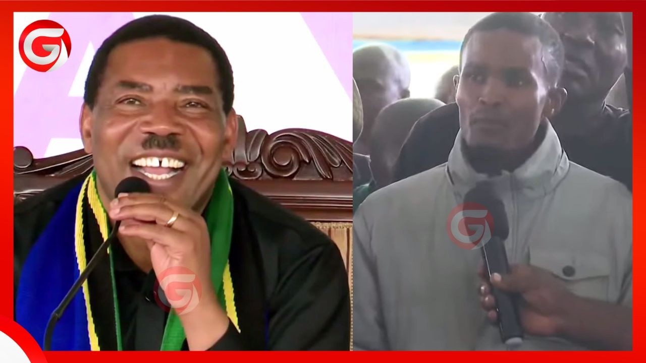 JAMAA AMFURAHISHA WAZIRI MKUU MWIGULU HADI AKABAKI KUCHEKA -  KIMASIHARA TU APATA PIKIPIKI...
