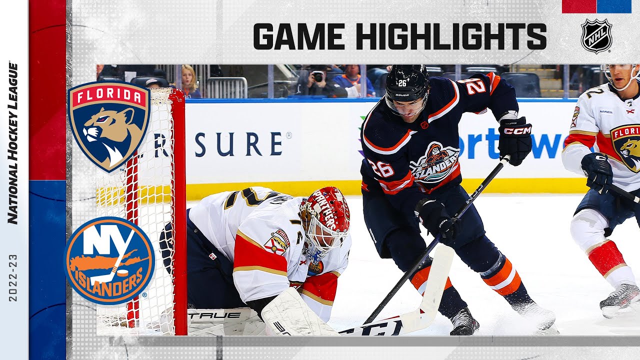 Panthers @ Islanders 12/23 | NHL Highlights 2022