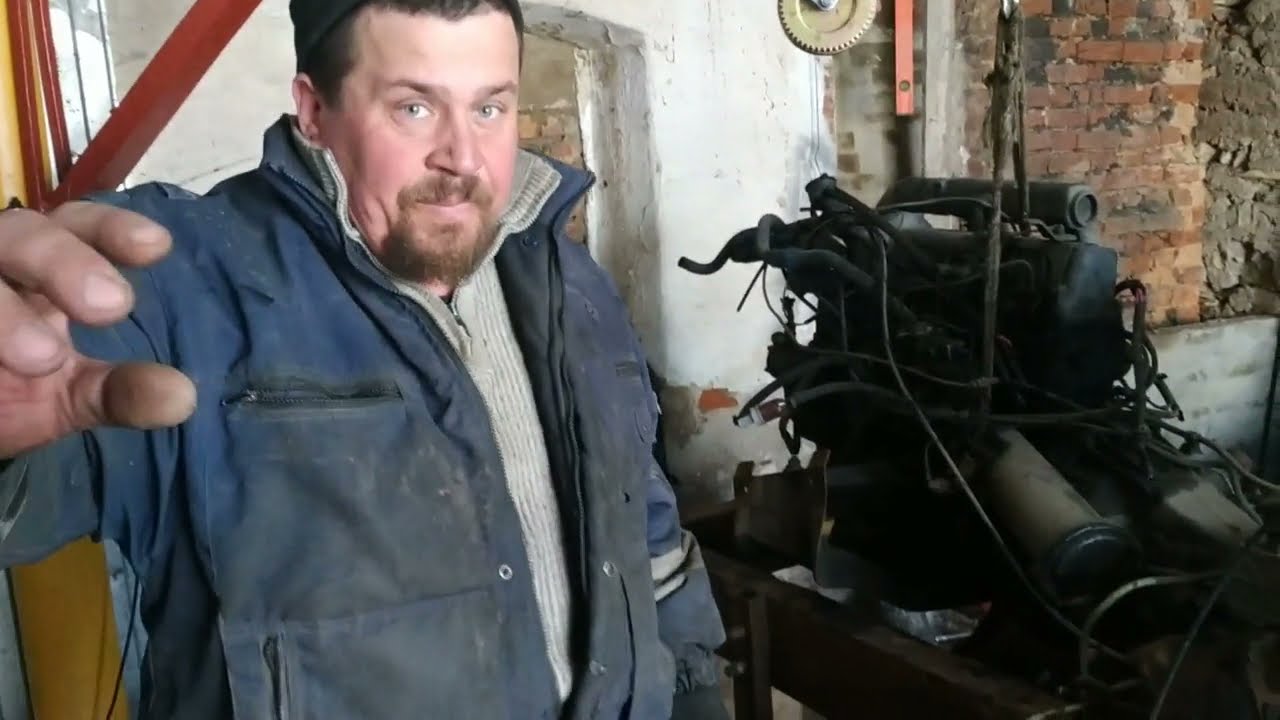 двс ом616 на самодельный трактор,подгоняю!!!