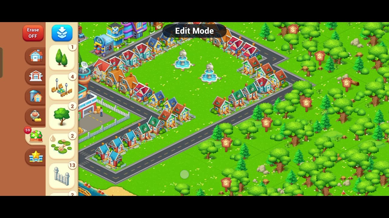 Day 13 | New layout of City | Farmcity Harvesting #games 