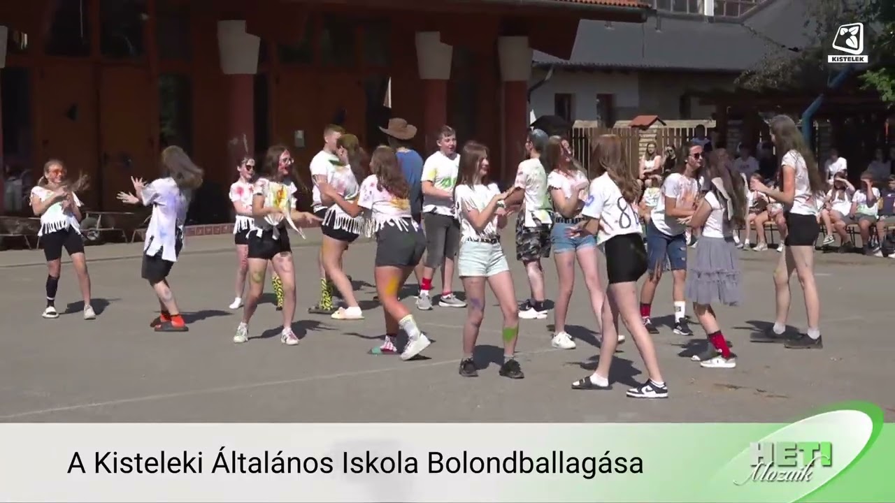 A Kisteleki Általános Iskola végzőseinek bolondballagása - 2025.06.19.