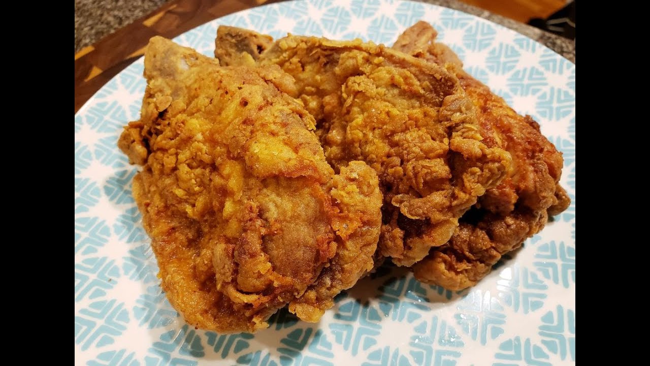 Cooking Mustard Fried Pork Chop!