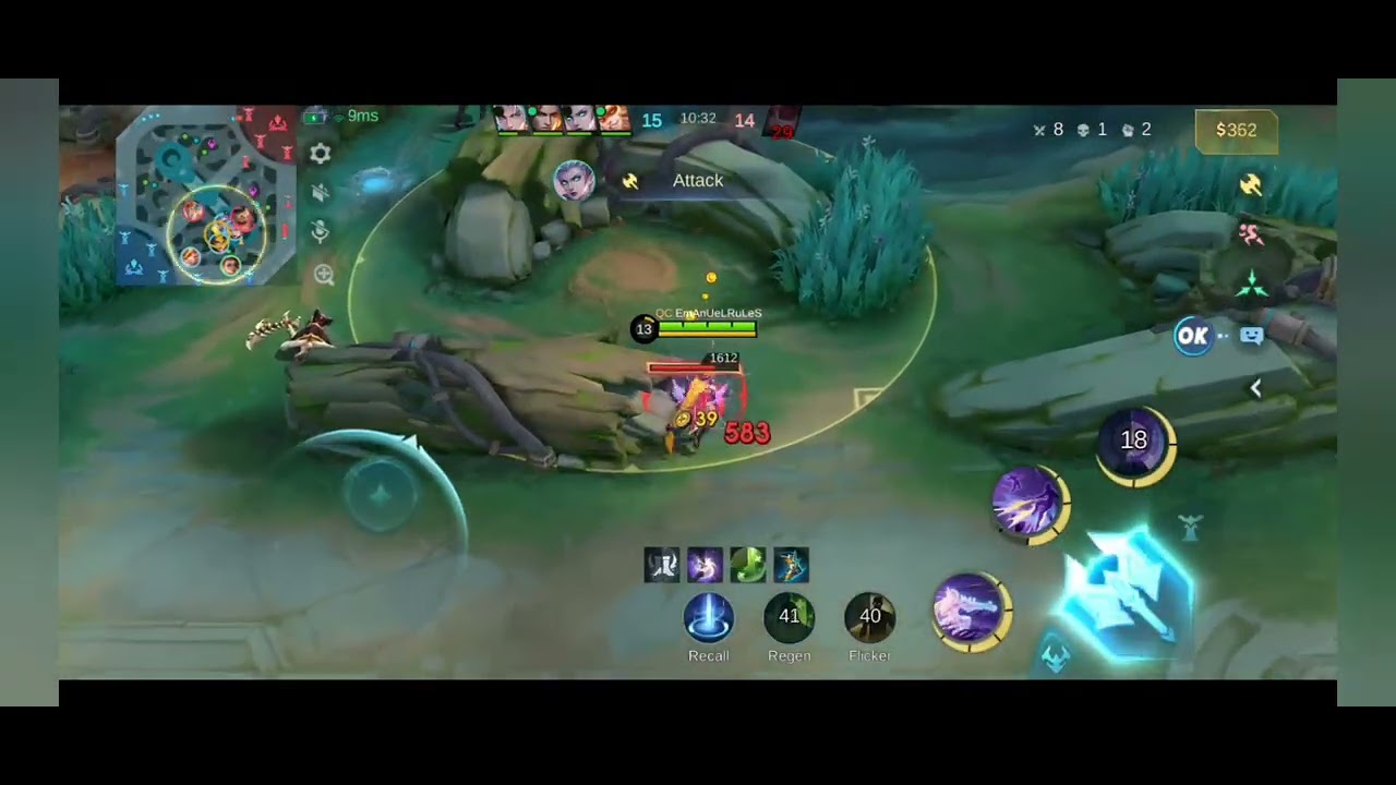 Mobile Legends bang bang Gold lane Lesley. Marksman pro built gameplay MLBB. Ml Mythic rank match 😎