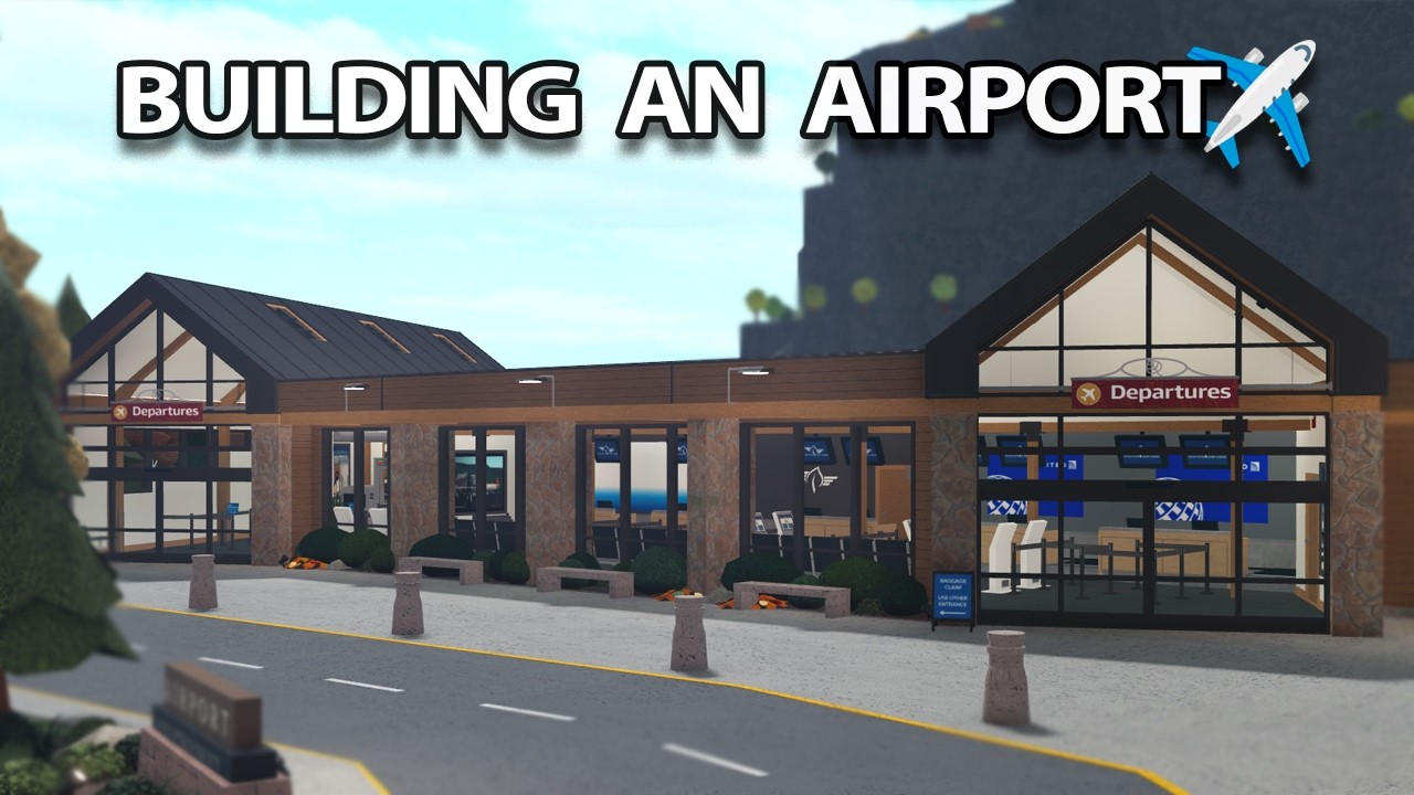 I built a REALISTIC AIRPORT in BLOXBURG ($1 MILLION)