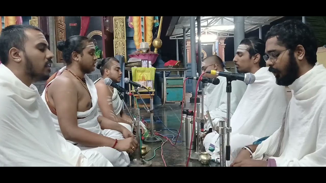 2nd Padha GHANA PARAYANAM #vlogs #tamil #viral #yajurveda #vedas #hinduscripture #trending 